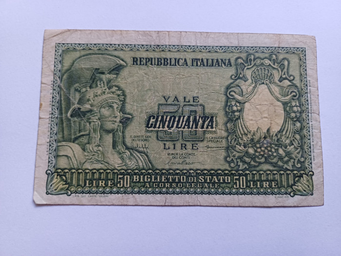 Italia - 50 Lire 1951