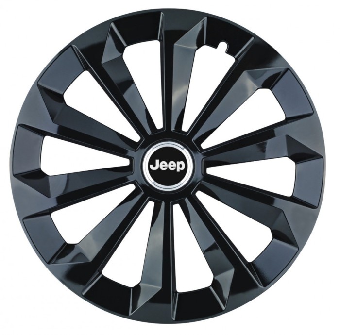 Set 4 capace roti Fame Negru R15 pentru gama auto Jeep