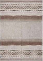 Covor Modern, Trio 29001, Diferite Dimensiuni, Maro/bej - 140x200