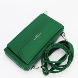 Cumpara ieftin Portofel si port telefon verde H6017 07