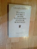 N4 Traditia istorica despre intemeierea statelor romanesti-Ghe. I.Bratianu