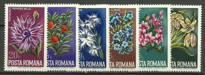 1974 - Flori, serie neuzata foto
