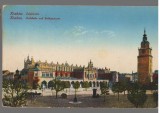 CPIB 23905 CARTE POSTALA - KRAKOW - TURNUL PRIMARIEI, POLONIA, 1916, STAMPILE