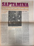 Almanah Saptamana Nr. 9 3 Martie 1989, 8 Pagini, 42x30cm, Romana, Brosat, Stare Buna