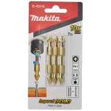 Makita B-45216 - Set capete de insurubare PZ1 3 bucati