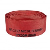 Furtun irigatii Micul Fermier, diametru 3&quot;, lungime 20m, fara racorduri, culoare rosu
