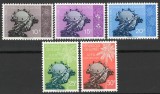 Guinea 1960 Mi 44/48 MNH - Prima aniversare de la admiterea Guineei la UPU, Nestampilat