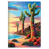 Caiet A5 capsat, 52 file matematica, 80g/mp, coperta carton