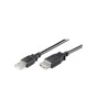 Cablu prelungitor USB 3m A tata la USB A mama cupru Goobay