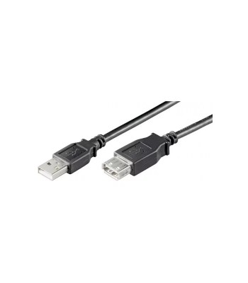 Cablu prelungitor USB 3m A tata la USB A mama cupru Goobay foto