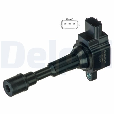 DELPHI GN10697-12B1 bobina de inductie foto