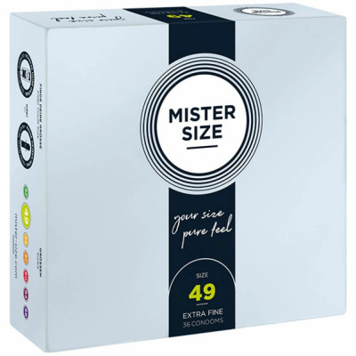 Prezerwatywy - Mister Size 49 mm (36 szt) foto