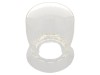 Capac silicon transparent &Oslash;42x49mm
