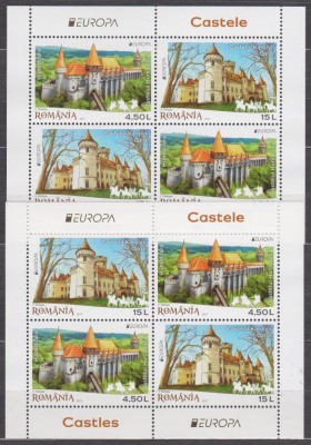 DB1 Romania 2017 Europa 2 MS MNH foto