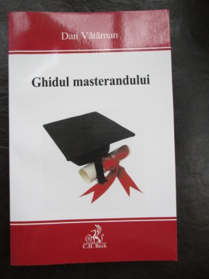 Ghidul masterandului foto