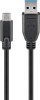 Cablu USB Type C 3.1 tata - USB 3.0 B tata 0.5m Goobay