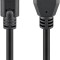 Cablu USB Type C 3.1 tata - USB 3.0 B tata 0.5m Goobay
