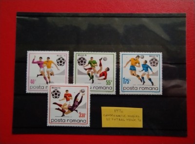 1970 - CAMPIONATUL MONDIAL DE FOTBAL - MEXICO 70 foto