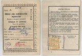 Romania, Bilet de calatorie special, Deva, 1955