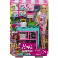 Papusa Cariere - Florarie Barbie