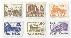 *Romania, LP 1266/1991, Hoteluri si cabane (uzuale III), MNH foto