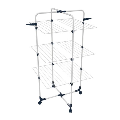 Uscator de rufe Grigio, 30 m, plastic/metal, ajustabil, Gri foto