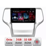 Navigatie Jeep Grand Cherokee 2011-2013 D-GRCHE Octa Core cu Android Radio Bluetooth Internet GPS WIFI DSP 3+32 LENOVO LITE CarStore Technology