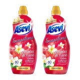 Set 2 x Balsam de rufe Asevi Sensations Pasion 60 Spalari, 1.44 litri