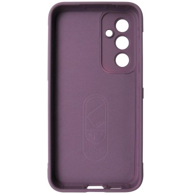 Husa tip capac spate silicon cauciucat roz inchis pentru Samsung Galaxy S23 FE foto