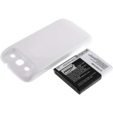 Acumulator compatibil Samsung Galaxy S3 alb 3300mAh