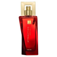 Apa de parfum Avon Attraction Instinct 50 ml , parfum floral-fructat lemnos pentru femei, cu note de capsuni, orhidee rosie si vanilie sarata, ideal p