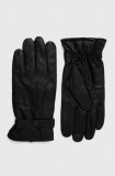 Barbour manusi de piele barbati, culoarea negru