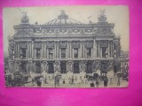 HOPCT 12801 OPERA SI STATIA DE METROU-TRAMVAI DE EPOCA--PARIS -FRANTA-NECIRCULATA