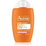 Av&egrave;ne Sun Ultra Fluid Radiance fluid radiant protectie solara SPF 50+ 50 ml