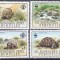 DB1 Fauna Marina Seychelles1985 WWF Broasaca Testoasa 4 v. MNH