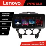 Navigatie Mazda 2 2007-2013 Lenovo PRO 8+256 12.3 inch qled android 4G DSP gps internet Kit-mazda2 CarStore Technology