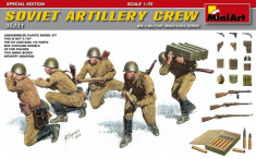 1:35 Soviet Artillery Crew - Special Edition - 5 figures 1:35 foto