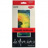 Culori acril 10 culori 22 ml Artist DACO