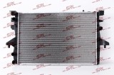Radiator Vw Transporter T5 03-16, motor: 1.9 TDI, 2.0, 710x468x26, SRLine, Aluminiu/ Plastic brazat, 7H0121253F