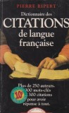 Pierre Ripert - Dictionnaire des citations de langue francaise