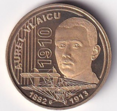 Romania 50 Bani 2011 (Aurel Vlaicu) 23.75 mm, Mint Set, KM-259 UNC !!! foto