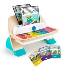 Pian interactiv pentru copii Magic Touch lemn 17x25x31cm CDL3011 CWT foto