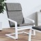 vidaXL Scaun de relaxare, gri &icirc;nchis, material textil 351053