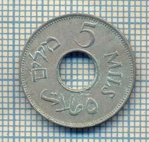 12194 MONEDA -PALESTINA - 5 MILS -ANUL 1946 -STAREA CARE SE VEDE foto