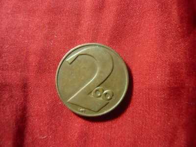 Moneda 200 coroane Austria 1924 ,Cupru , cal.F.Buna foto