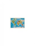 Puzzle din lemn 192 piese Harta lumii, Goki