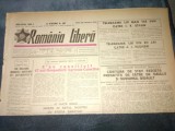 ZIARUL ROMANIA LIBERA 25 FEBRUARIE 1950
