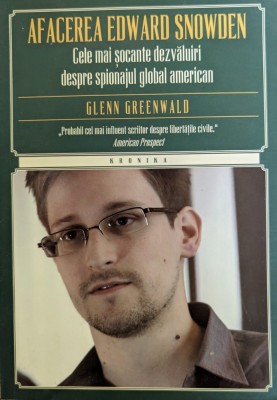 Afacerea Edward Snowden - Glenn Greenwald , G346 foto