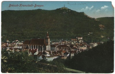 1912 - Brasov, vedere generala (jud. Brasov) foto