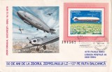 FILATELIE TEMATICA - PLIC ROMANIA TEMATICA AVION AVIOANE